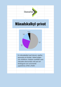 Månadskalkyl privat